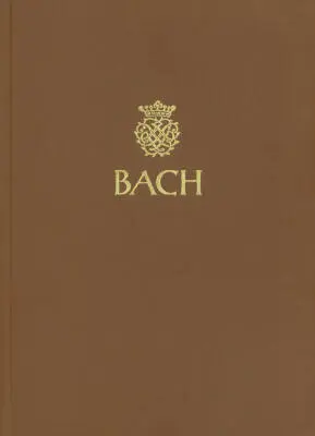 Baerenreiter Verlag - Various Chamber Music Works - Bach - Complete Edition, Critical Commentary, Anthology