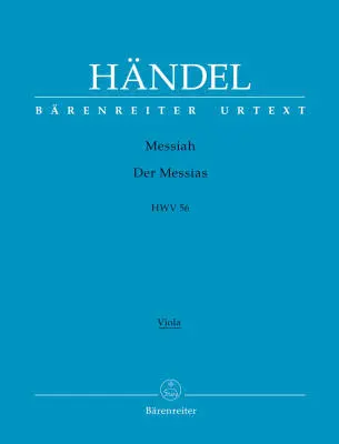Baerenreiter Verlag - Messiah HWV 56 - Handel - Part, Urtext Edition