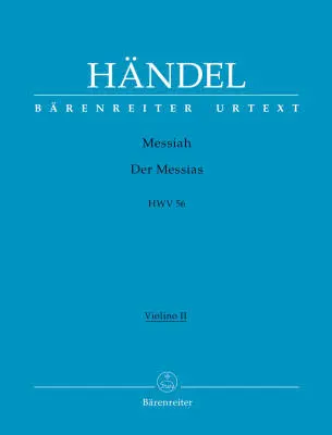Baerenreiter Verlag - Messiah HWV 56 - Handel - Part, Urtext Edition