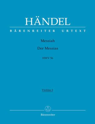 Messiah HWV 56 - Handel - Part, Urtext Edition