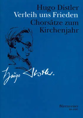 Baerenreiter Verlag - Verleih Uns Frieden - Choral Score - Choir