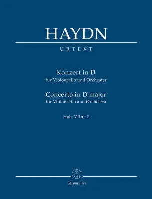 Baerenreiter Verlag - Concerto for Violoncello and Orchestra in D Major Hob. Viib:2 - Haydn - Study Score, Urtext Edition