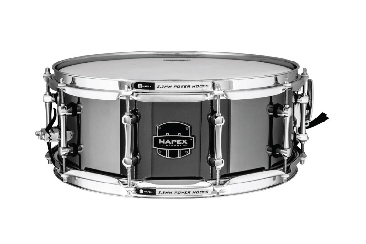 Armory 14 x 5.5 inch Tomahawk Steel Snare - Trans Black