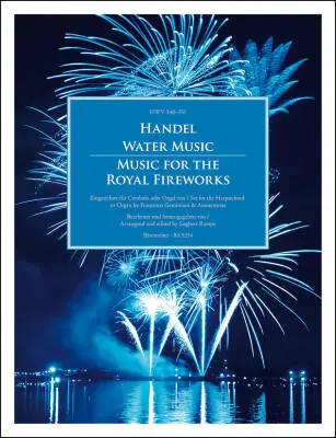 Baerenreiter Verlag - Water Music / Music for the Royal Fireworks HWV 348-351 - Handel - Performance Score, Part