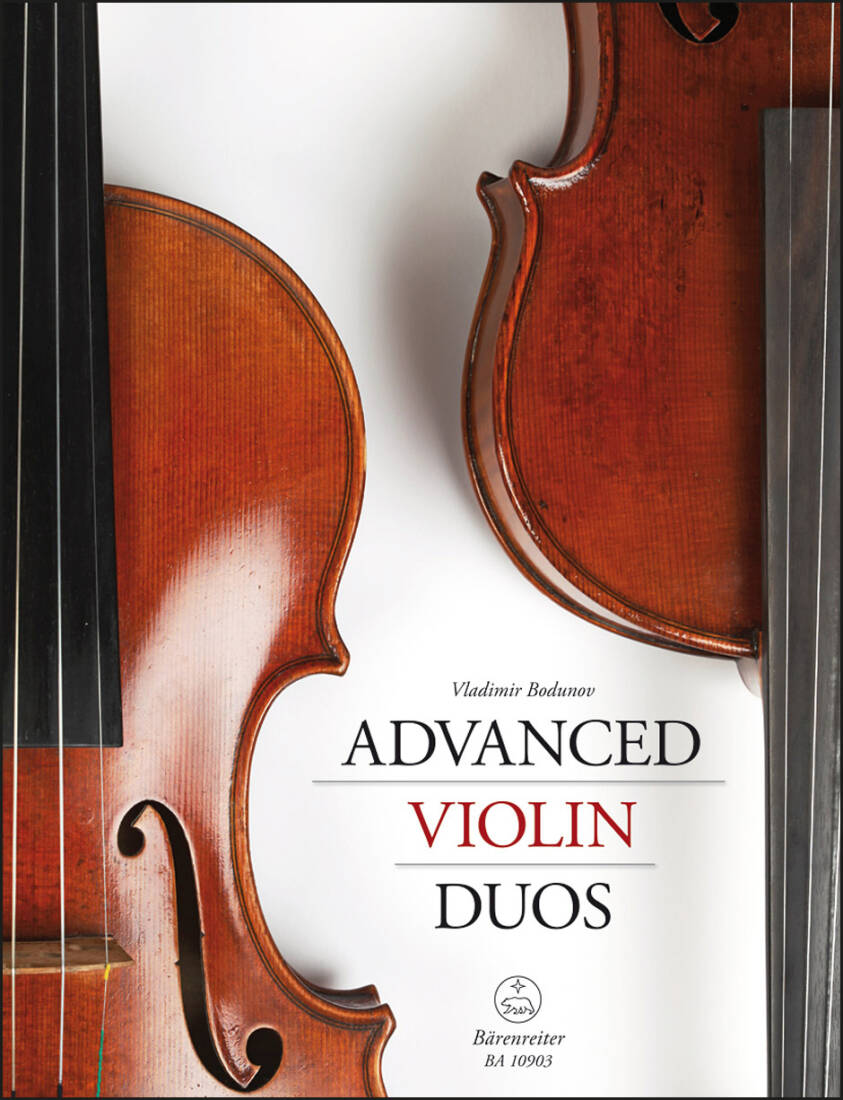 Advanced Violin Duos - Performance Score, Part, Anthology - Violin