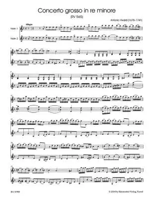 Advanced Violin Duos - Performance Score, Part, Anthology - Violin