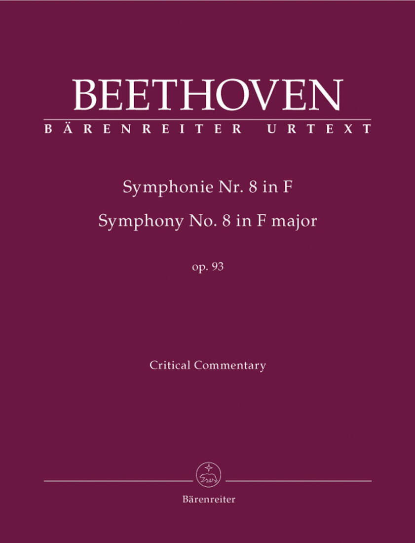 Symphony No. 8 in F Major Op. 93 - Beethoven - Critical Commentary