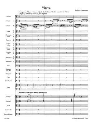 Vltava (the Moldau) - Smetana - Score, Urtext Edition