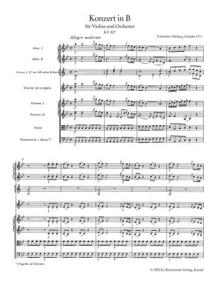 Works for Violin and Orchestra K. 207, 211, 216, 218, 219, 261, 269 (261a), 373 - Mozart - Study Score, Anthology, Urtext Edition - Violin, Orchestra
