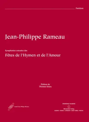 Baerenreiter Verlag - Les Fetes de lHymen et de lAmour Rct 38 - Rameau - Score, Anthology, Urtext Edition - Orchestra