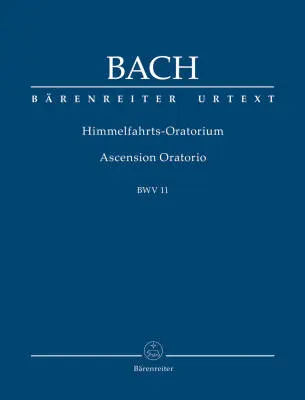 Baerenreiter Verlag - Ascension Oratorio BWV 11 - Bach - Study Score, Urtext Edition