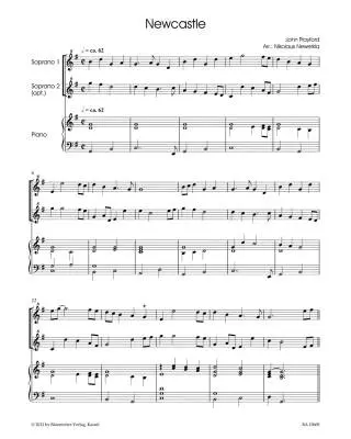 English Dancing Master - Playford - Recorder/Piano - Book