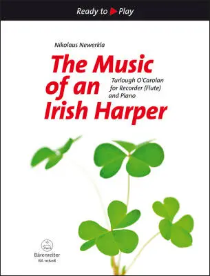 Baerenreiter Verlag - Music of an Irish Harper - OCarolan - Recorder/Piano - Book