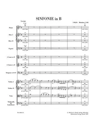 London Symphony No. 10 in B-flat Major Hob.I:102 - Haydn - Score, Urtext Edition - Orchestra