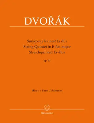 Baerenreiter Verlag - String Quintet in E-flat Major Op. 97 - Dvorak - Set of Parts