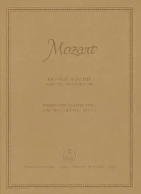 Baerenreiter Verlag - Streichquartette - Mozart - Complete Edition, Critical Commentary, Anthology - String Quartet