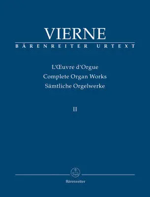 Baerenreiter Verlag - Second Symphony Op. 20 (1902/03) - Vierne - Performance Score, Urtext Edition - Organ