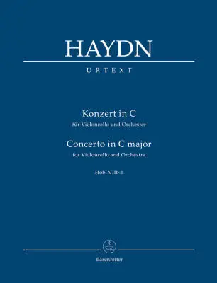 Baerenreiter Verlag - Concerto for Violoncello and Orchestra in C Major Hob.viib:1 - Haydn - Study Score, Urtext Edition
