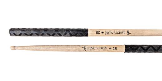 Headhunters - Hickory Classic 2B Grip Drum Sticks