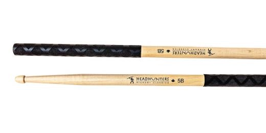 Headhunters - Hickory Classic 5B Grip Drum Sticks