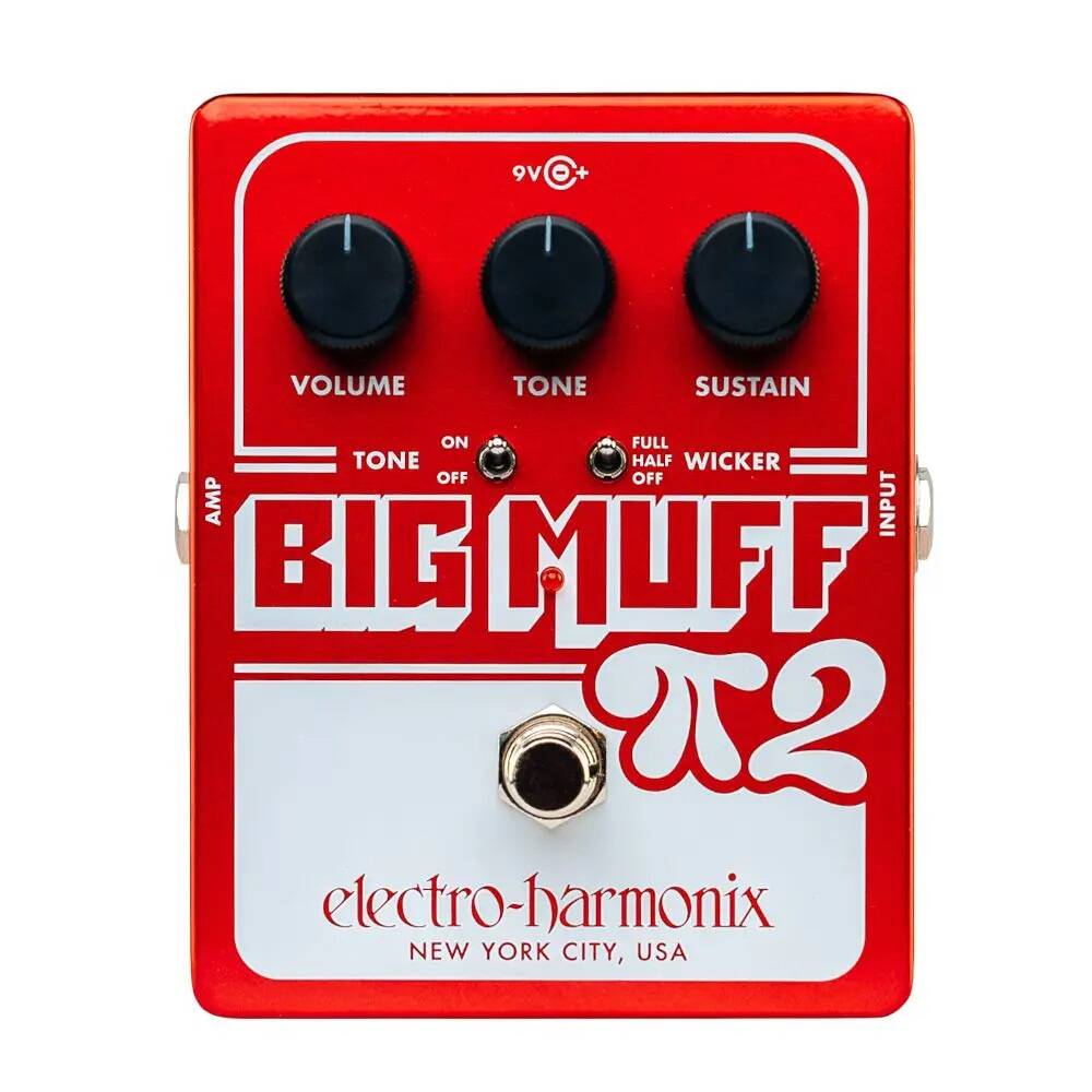 Electro-Harmonix Big Muff Pi 2 With Tone Wicker Fuzz Pedal