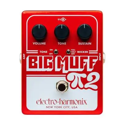 Electro-Harmonix - Big Muff Pi 2 with Tone Wicker Fuzz Pedal