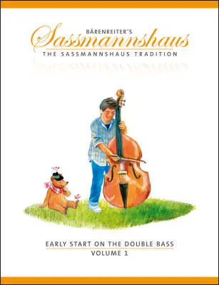 Baerenreiter Verlag - Early Start on the Double Bass, Volume 1 - Close/ Sassmannshaus - Performance Score - Double Bass