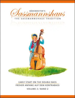 Baerenreiter Verlag - Early Start on the Double Bass, Volume 2 - Close/ Sassmannshaus - Performance Score - Double Bass