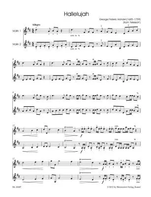 Violin Classics for Two Violins - Performance Score, Part, Anthology - Violin