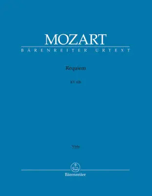 Requiem K. 626 - Mozart/ Sussmayr - Viola Part, Urtext Edition