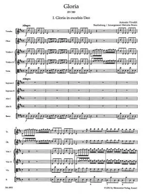 Gloria RV 589 - Vivaldi - Score