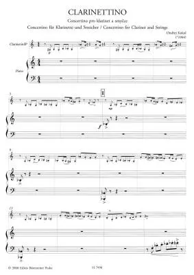 Clarinettino - Kukal - Piano Reduction, Part