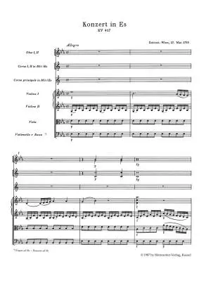 The Horn Concertos K. 417, 495, 447, 412 + 514 (386b) - Mozart - Study Score, Urtext Edition, Anthology - Horn, Orchestra