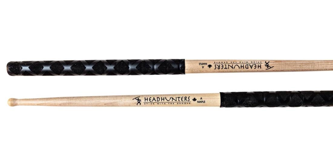 Maple Grooves Grip Drum Sticks - A