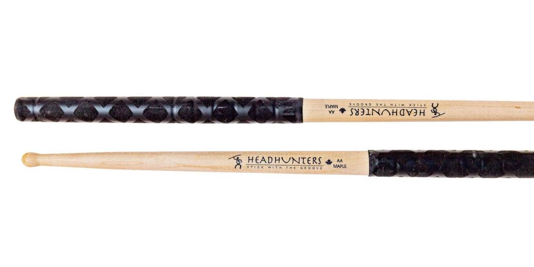 Maple Grooves Grip Drum Sticks - AA