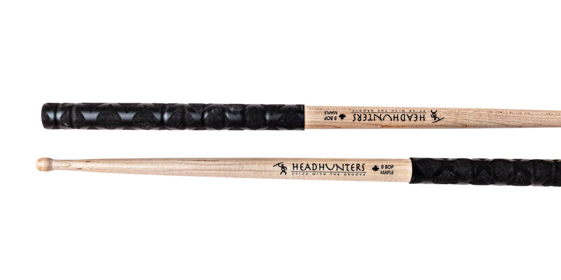 Maple Grooves Grip Drum Sticks - B Bop