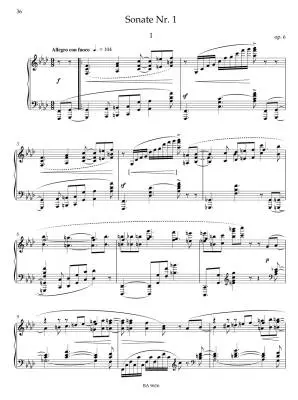 Complete Piano Sonatas, Volume I - Skrjabin - Performance Score, Anthology, Urtext Edition - Piano