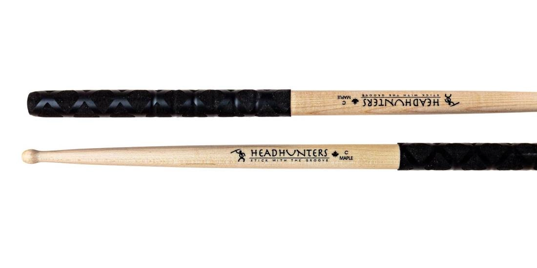 Maple Grooves Grip Drum Sticks - C