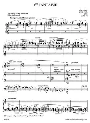 Posthumous Works. Fantaisies, Petites Danses et Marginalia - Alain - Organ