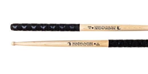 Headhunters - Maple Grooves Grip Drum Sticks - CC