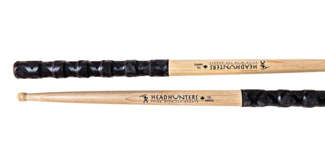 Maple Grooves Grip Drum Sticks - LLL