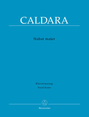 Stabat Mater - Caldara - Vocal Score - Vocal, Mixed Choir, Orchestra
