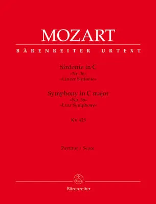 Baerenreiter Verlag - Symphony No. 36 in C Major K. 425 Linz Symphony - Mozart - Score, Urtext Edition