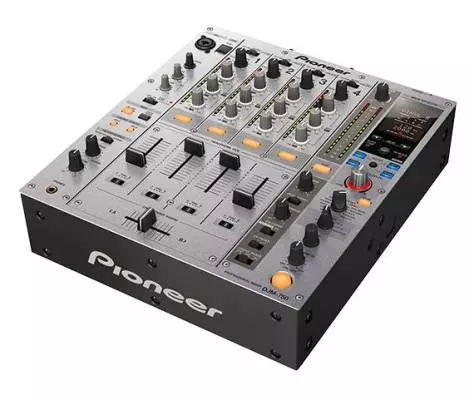 DJM-750 - 4-Channel Performance Digital DJ Mixer W/ FX Boost - Silver