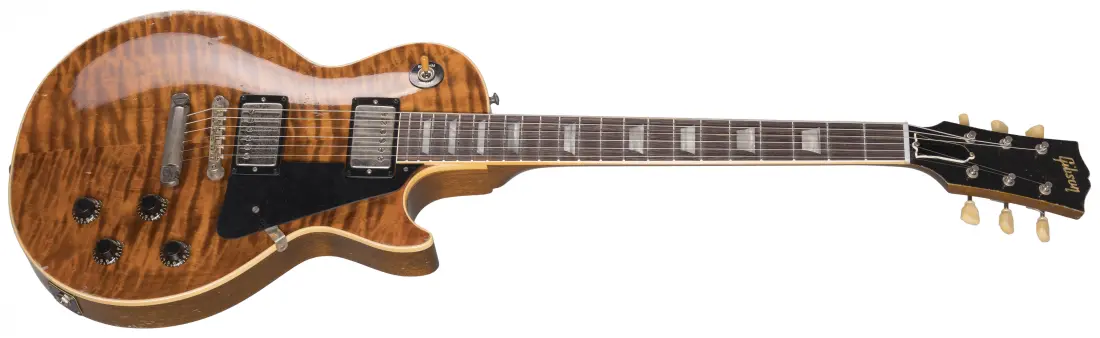 Heavy Aged 1959 Les Paul Electric Guitar with Hardshell Case - Sunrise Tiger