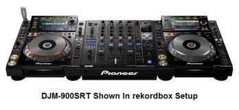 Pioneer DJ DJM-900SRT - 4 Channel Professional DJ Mixer For