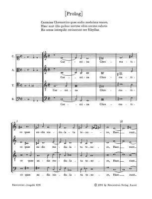 Prophetiae Sibyllarum - Lasso - Complete Edition, Anthology, Urtext Edition - Choir