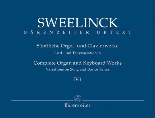 Baerenreiter Verlag - Lied- und Tanzvariationen (Teil 1) - Sweelinck - Performance Score, Anthology, Urtext Edition