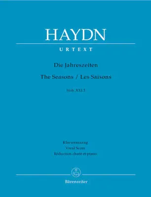 Baerenreiter Verlag - The Seasons Hob. XXI:3 - Haydn - Vocal Score, Urtext Edition - Soloists, Choir, Orchestra