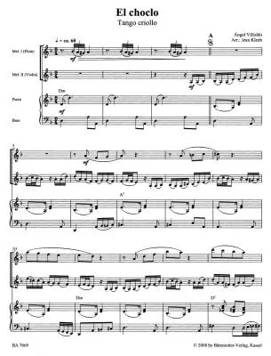 Tango - Score, Set of Parts